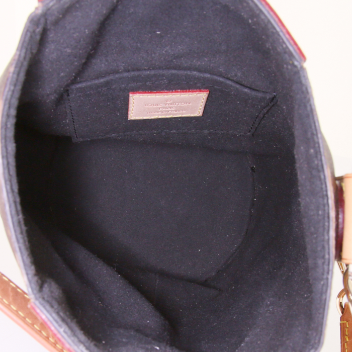 Borsa Louis Vuitton in tela monogram e pelle naturale - Detail D3
