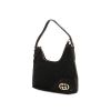 Gucci n Vintage handbag in black monogram canvas and black leather - 00pp thumbnail