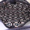 Gucci Jackie vintage handbag in black empreinte monogram leather - Detail D2 thumbnail