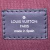 Porta-documentos Louis Vuitton Dandy en lona Monogram marrón y cuero negro - Detail D4 thumbnail