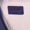 Loewe weekend bag in blue leather - Detail D4 thumbnail