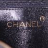 Borsa a tracolla Chanel Vintage in pelle trapuntata nera - Detail D3 thumbnail