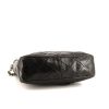 Chanel Vintage shoulder bag in black quilted leather - Detail D4 thumbnail