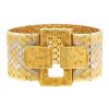 Bracelet manchette articulé Vintage en or jaune, or rose et or blanc - 00pp thumbnail