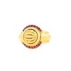 Piaget 1990's ring in yellow gold and ruby - 00pp thumbnail