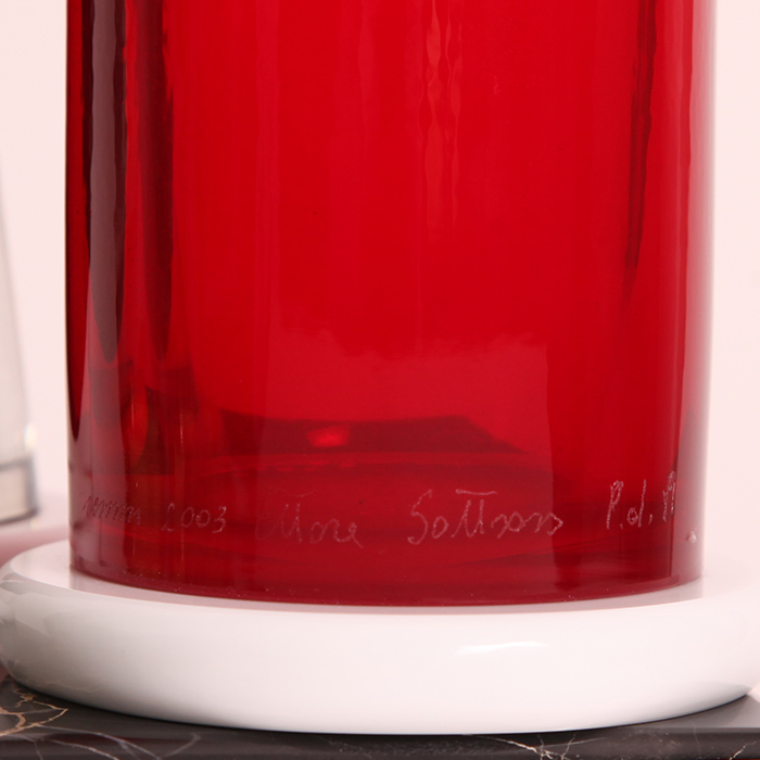 Ettore Sottsass x Venini, Prototype of the "Marito e Moglie" vase, signed and numbered, of 2003 - Detail D4