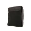 Bolso bandolera Louis Vuitton Sayan en lona negra y cuero negro - 00pp thumbnail