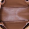 Sac à main Prada Dynamique en cuir grainé marron - Detail D2 thumbnail