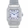 Cartier Santos watch in stainless steel Ref:  2960 Circa  1990 - 00pp thumbnail
