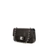 Bolso bandolera Chanel Mini Timeless en cuero negro - 00pp thumbnail