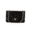 Bolso bandolera Chanel Mini Timeless en cuero negro - 360 thumbnail