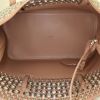 Alaïa Mina shopping bag in nude leather - Detail D2 thumbnail