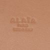 Alaïa Mina shopping bag in nude leather - Detail D3 thumbnail