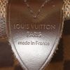 Bolso de mano Louis Vuitton Speedy 30 en lona a cuadros marrón y cuero marrón - Detail D3 thumbnail