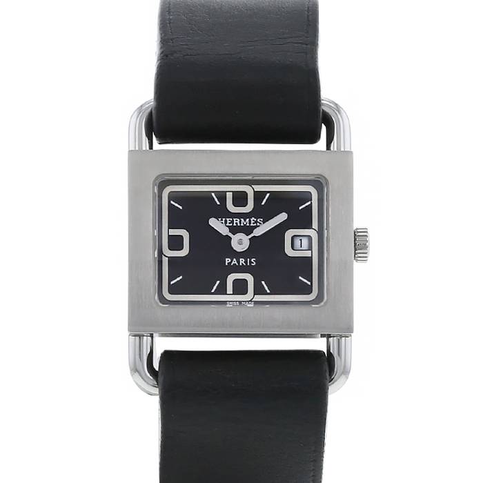 Hermes Barenia watch in stainless steel Ref:  BA1.210 Circa  1990 - 00pp