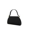 Chanel Vintage handbag in black satin - 00pp thumbnail