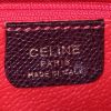 Celine Vintage shoulder bag in burgundy grained leather - Detail D3 thumbnail