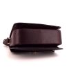 Celine Vintage shoulder bag in burgundy grained leather - Detail D4 thumbnail