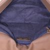 Bolso bandolera Chanel 19 en lona acolchada caqui - Detail D3 thumbnail