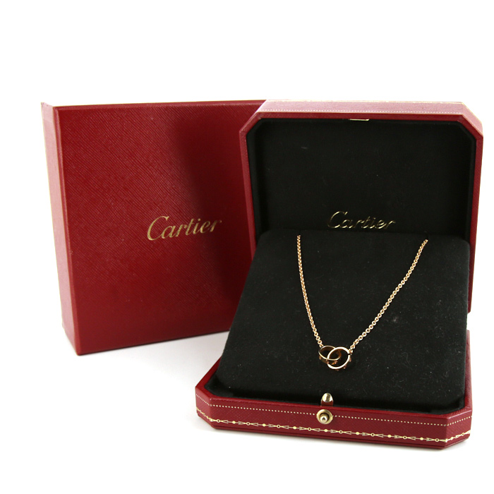 Collar Cartier Love en oro amarillo - Detail D2