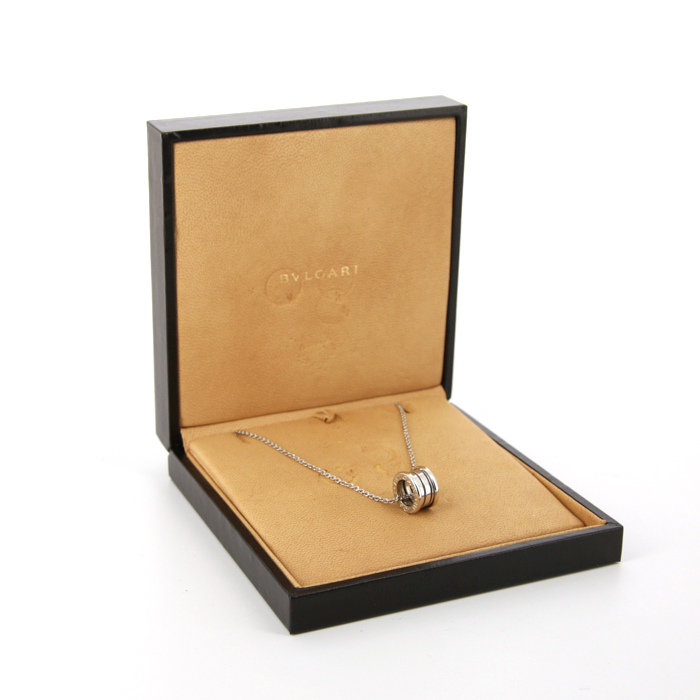 Collar Bulgari B.Zero1 en oro blanco - Detail D2