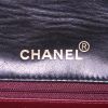 Borsa a tracolla Chanel Vintage in pelle trapuntata a zigzag nera - Detail D3 thumbnail