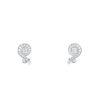 Van Cleef & Arpels Nid du Paradis earrings in white gold and diamonds - 00pp thumbnail