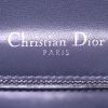 Borsa a tracolla Dior Diorama in pelle verniciata nera - Detail D4 thumbnail