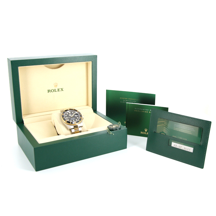 Reloj Rolex Submariner Date de oro y acero Ref :  116613 Circa  2020 - Detail D2