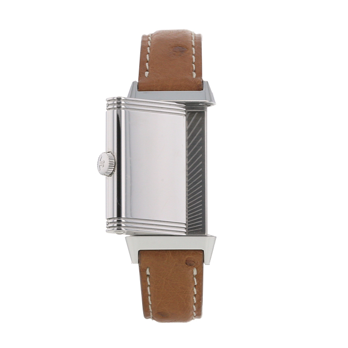 Jaeger Lecoultre Reverso watch in stainless steel Ref:  201.8.47 Circa  2019 - Detail D1
