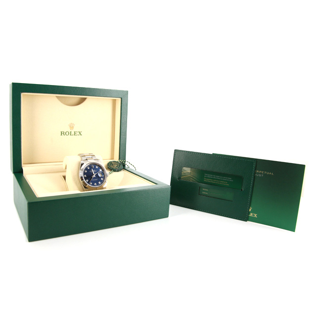 Rolex Datejust 41 watch in stainless steel Ref: 126334 Circa 2020 - Detail D2