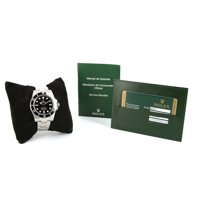 Montre Rolex Submariner en acier Ref :  114060 Vers  2015 - Detail D2