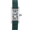 Cartier Tank Américaine watch in white gold Ref:  2880 Circa  1990 - 00pp thumbnail