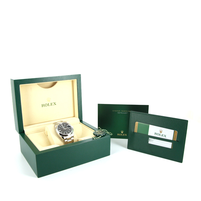 Montre Rolex Datejust en acier Ref :  126200 Vers  2020 - Detail D2