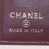 Porta passaporto Chanel Porte Passeport in pelle martellata e trapuntata nera - Detail D3 thumbnail