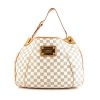 Louis Vuitton  Galliera handbag  in azur damier canvas  and natural leather - 360 thumbnail