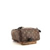 Louis Vuitton  Palm Springs small model  backpack  in brown monogram canvas  and black leather - Detail D4 thumbnail