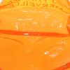 Hermès Kelly Plastic handbag in orange vinyl - Detail D2 thumbnail