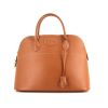 Hermès Bolide 37 cm handbag in gold Courchevel leather - 360 thumbnail