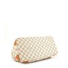 Louis Vuitton  Hampstead shopping bag  in azur damier canvas  and natural leather - Detail D4 thumbnail