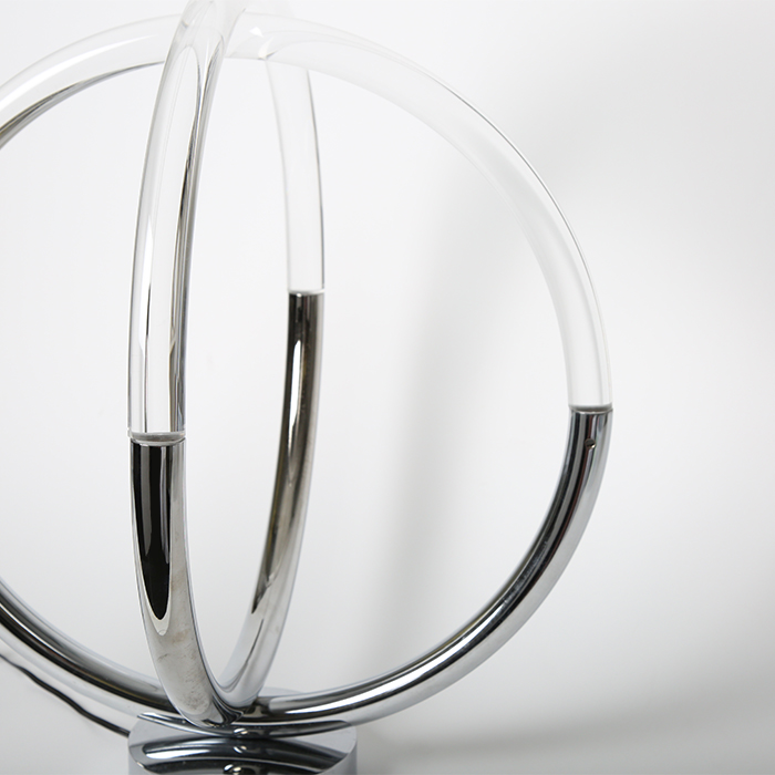 Yonel Lebovici, “Saturne” lamp, signed and numbered, of 1971 - Detail D2