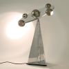 Yonel Lebovici, “Soucoupe” lamp -small version- signed and numbered, of 1978 - Detail D1 thumbnail