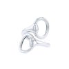 Hermès Mors ring in silver - 00pp thumbnail