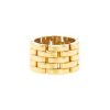 Cartier Maillon Panthère large model ring in yellow gold - 00pp thumbnail