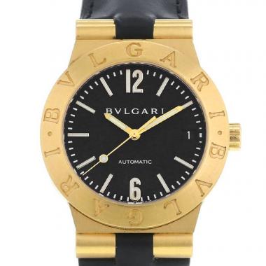 Montre Bulgari Diagono en or jaune Ref :  LC35G Ref :  LC 35 G Vers  2000