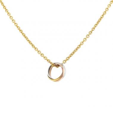 Cartier Trinity small model necklace in 3 golds