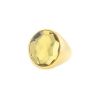 Pomellato Narciso ring in yellow gold and rock crystal - 00pp thumbnail