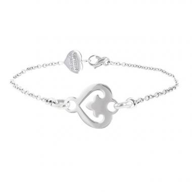 Brazalete O.J. Perrin Légende en oro blanco