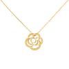 Chanel Camelia necklace in yellow gold - 00pp thumbnail
