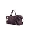 Gucci handbag in purple grained leather - 00pp thumbnail